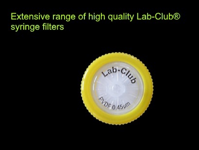 Syringe filters - extended Lab-Club product range